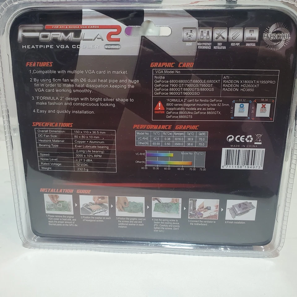  Evercool Formula 2 NoS Vga Cooler - Image 2 of 2