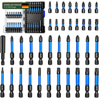 Schlagschrauber-Bitsatz 38-Teilig S2 Langschrauberbit Sechskant Phillips Torx