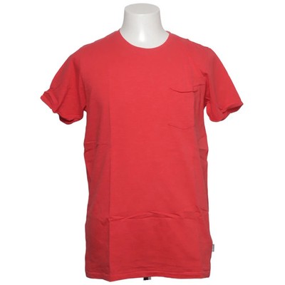 Inwin, T-shirt, Größe: M, Rot, Bio-Baumwolle, Einfarbig, Herren #L85