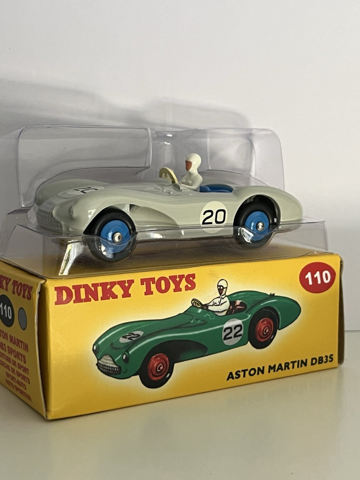 ASTON MARTIN D B 3 Sport Voiture Dinky Toys Collection Atlas Ref 506 EUR 18,00 - FR