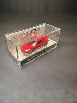 1/87 KATO 三菱 FTO レッド KATO Mitsubishi FTO Model Car 1/87 Red Rare Collectible Scale