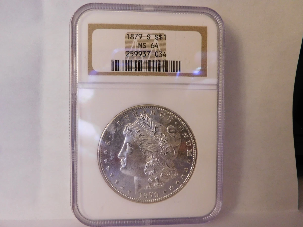 MS 64 Graded 1879 Year Morgan US Dollars (1878-1921) for sale | eBay