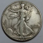1941-S Walking Liberty Half Dollar 50c Coin - San Francisco - 90% Silver