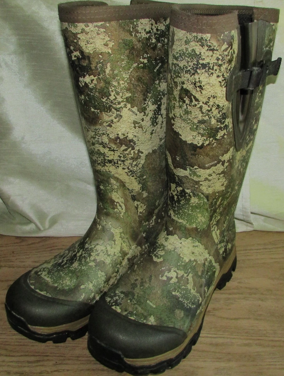 Cabela’s Camouflage Dryplus Scent Eliminator Boots Sz 8D Green Tan Hunting Cabelas Dry Plus Boots | eBay main image 4