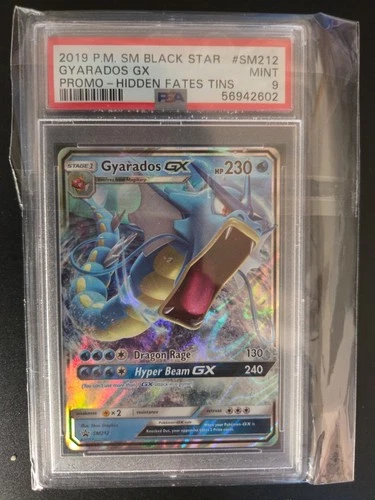 Gyarados GX SM212 - Pokemon Sun & Moon Promo - PSA 9