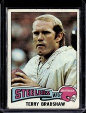 1975 Topps #461 Terry Bradshaw Pittsburgh Steelers (HOF) LOW GRADE (wrinkle)