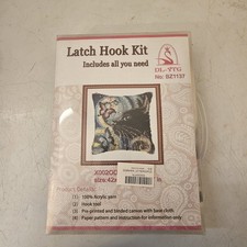 DLYTG Latch Hook Kit BZ1137 17x17 Inches Latch Hook Kits Includes All You New