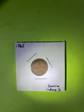 1865 1 Pfenning Bavaria German States