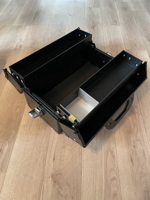 NEW Release]TRUSCO CTD-370-MBK Double Opening Tool Box Double Tier