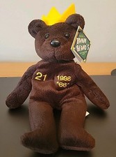 Salvino Bamm Beanos Sammy Sosa Beanie Bear 9" Plush Chicago Cubs VINTAGE