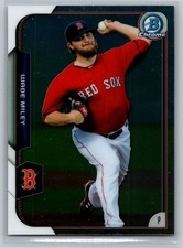 2015 Bowman Chrome #25 Wade Miley *RS