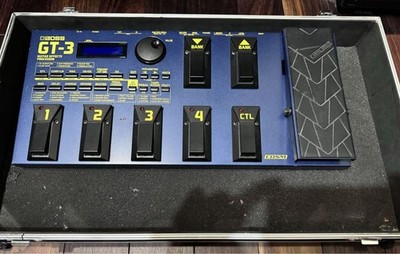 BOSS GT-3 Guitar Multi Effects Pedal Processor with manual Operation Confirmed