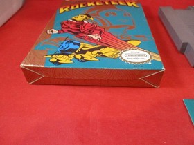 The Rocketeer (Nintendo NES) COMPLETE w/ Box manual game WORKS!