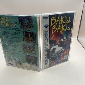 Baku Baku Complete Tested W/Reg Card (Sega Saturn, 1996)