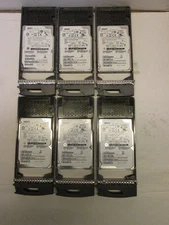 lot of 6 HGST 1.2TB 10K 6G SAS Hard Drive 2.5" server HUC101212CSS600 Dell HP