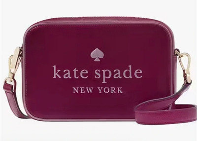 KATE SPADE * OH SNAP MINI CAMERA CROSSBODY BAG * 7'' x 5'' x 2.'' * RASPBERRY * NWT