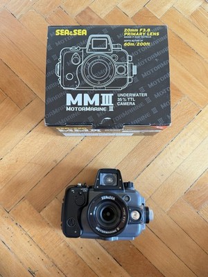 Sea & Sea Motormarine III Unterwasserkamera NEU NOS 35mm TTL 20mm F3.8 Box