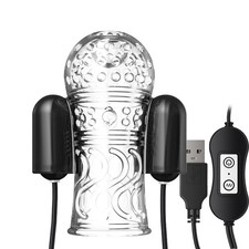 Electric-Male Penis Extender Trainer Enlargement-Delay Ejaculation Glans Sleeve