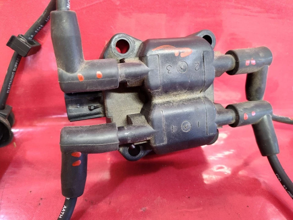 Mini Cooper Base/S 2002-2008 cupé paquete de bobina de encendido encendedor con cables de chispa Foto 2 de 4