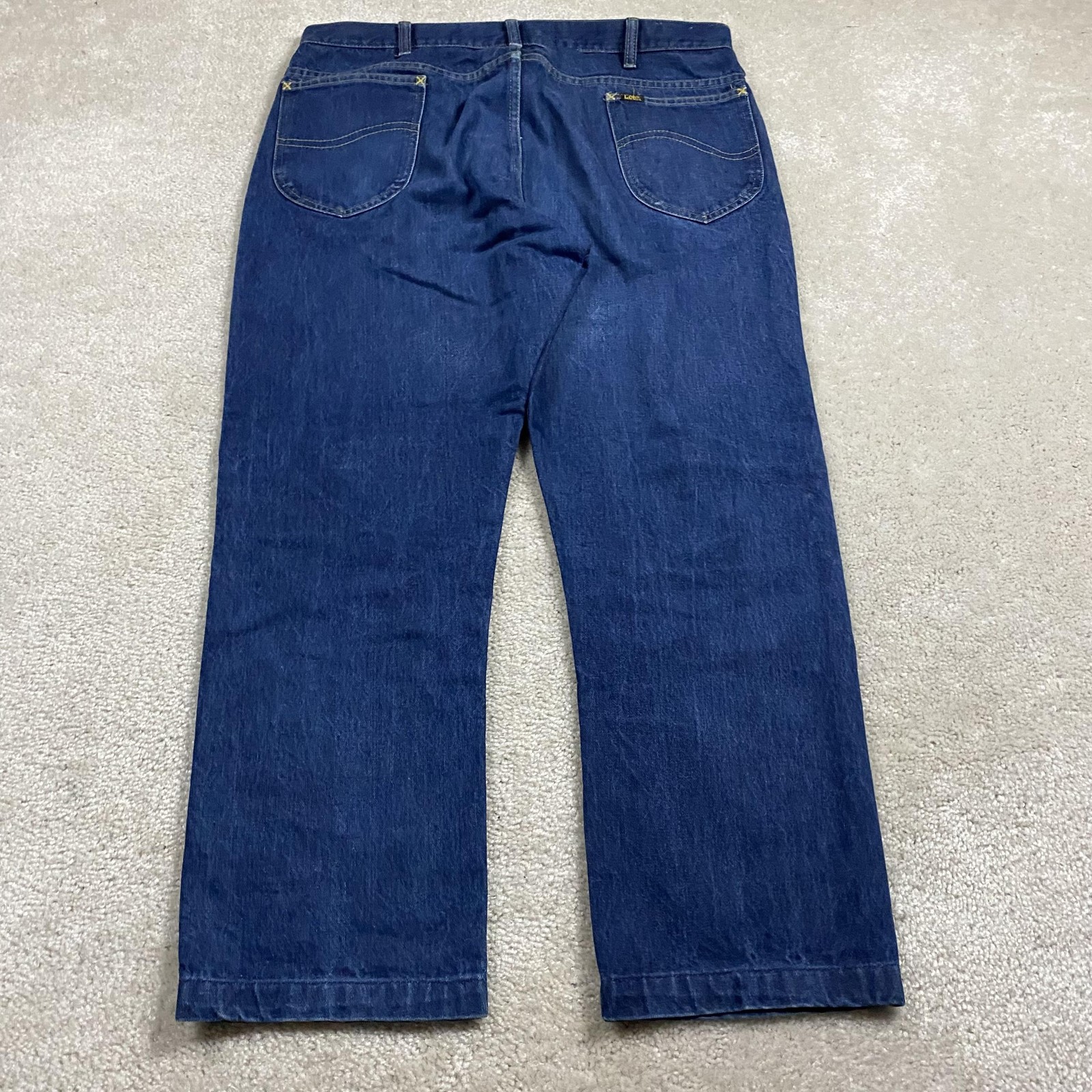 S 35x29 Blue Denim Straight Leg Talon 42 Zip