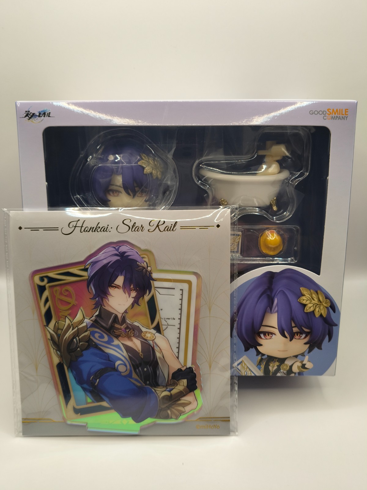 HONKAI STAR RAIL DR. RATIO NENDOROID #2764 FIGURE + BONUS OFFICIAL NEW SEALED