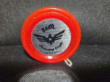 BAM Soaring Eagle 1 Trick Yo-Yo Red Translucent Glitter 1999