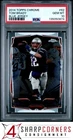 2014 TOPPS CHROME #62 TOM BRADY PATRIOTS BLUE JERSEY PSA 10