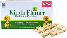 Firelighters with Kindling – 50 Units Natural Fire Lighters for Wood Burner Fire 0.54 per lighter
