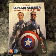 Captain America 4 Movie Collection [UK  DVD  Set] + SLIPCASE NEW STILL SEALED