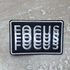 Lustiger Aufbügler Focus Patch  8,5 x 5,5 cm
