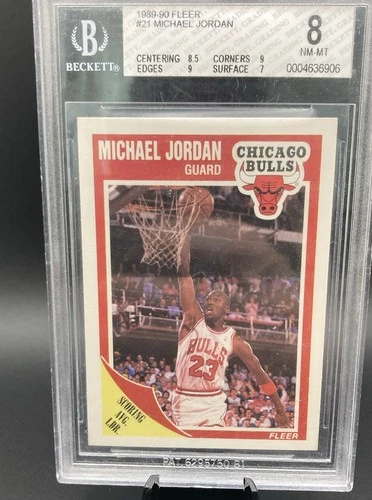 1989-90 Fleer - Michael Jordan #21
