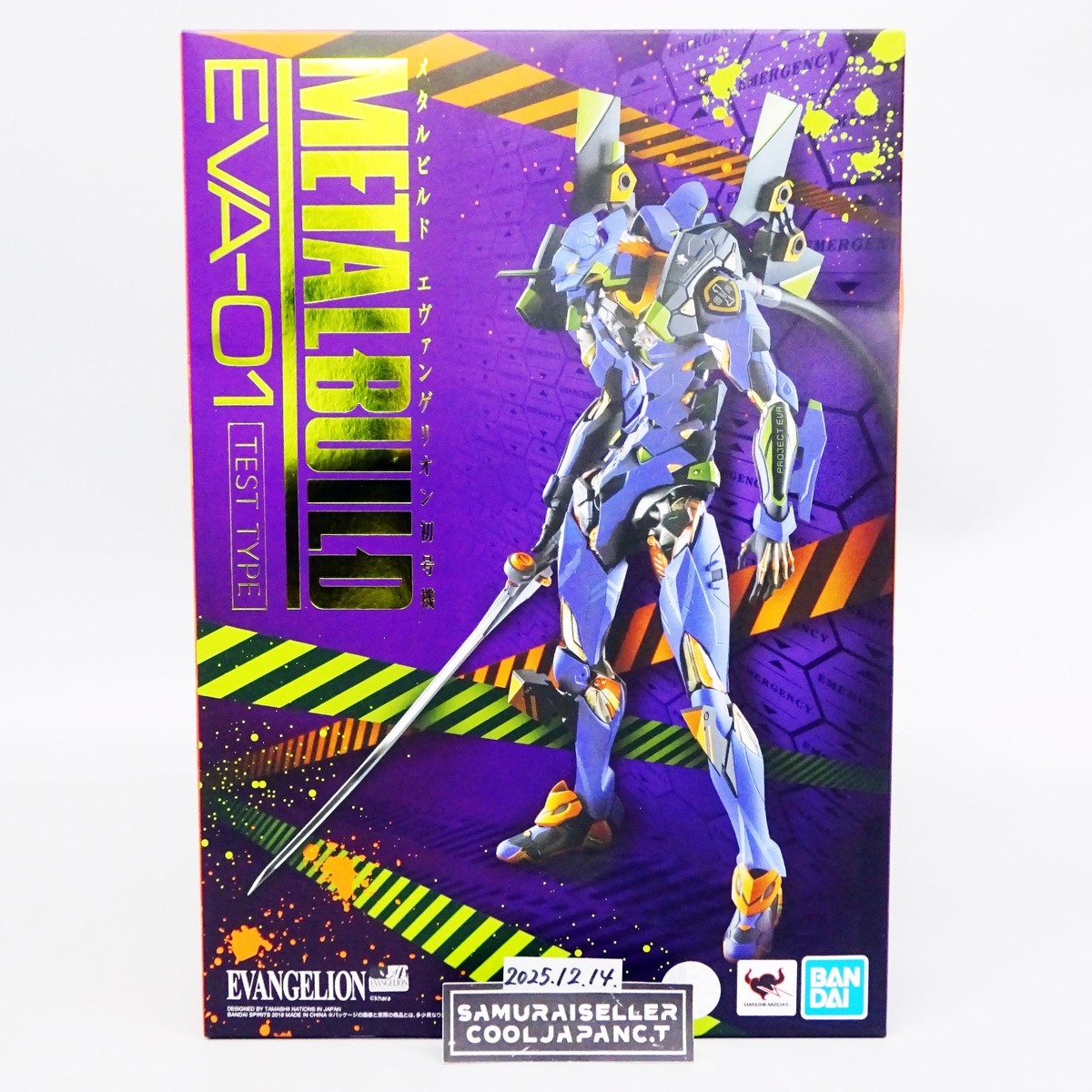 Bandai Metal Build Evangelion EVA-01 Test Type Action Figure from