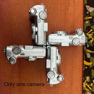 Canon PowerShot A630 Digital Camera 8 MP 4X Optical Zoom English