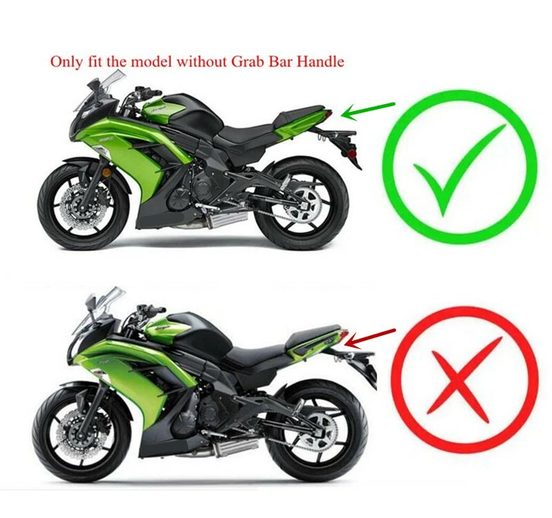 For Kawasaki Ninja 650 ER6F ER6N 2012-2016 Carbon Fiber Rear Side Tail Fairing - Image 3 of 4