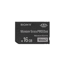 Sony 16GB Memory Stick Pro Duo Card For PSP UMD Very Good 2E