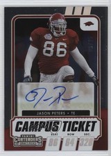 2021 Contenders Draft Picks Legacy Campus Ticket /25 Jason Peters Auto 1q8
