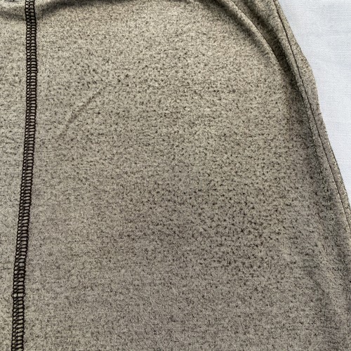 Free People Midi Skirt Size S Pull on Gray Black hem Detail Rayon/Poly blend - 第 13/23 張圖片