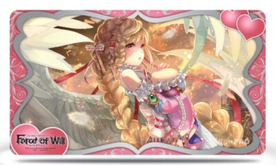 1x Playmat: Force of Will: FoW: Celestial Wing Seraph Valentine's