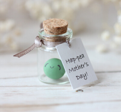 Peas of Love Mother's Day Edition Funny Motivational Gift Pea Miniature Figurine