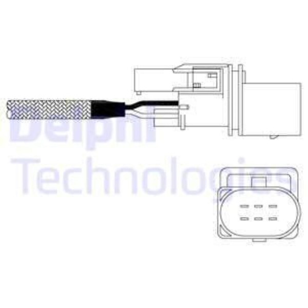 Delphi Lambdasonde Regelsonde Passend FüR VW Golf V 1.4 16V 1.6 FSI-image