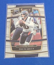 2021 Panini Select Football David Mills Concourse #65 Rookie RC Texans Card - d. rookie card picture