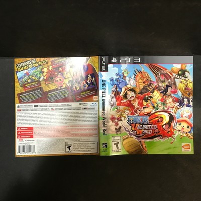 Artwork Only No Game Ps3 One Piece Unlimited World Red Ebay