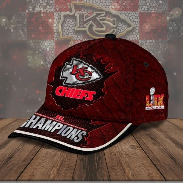 Kansas Chiefs Classic Cap, Kansas Chiefs Champions Football, Game Day Football Cap
