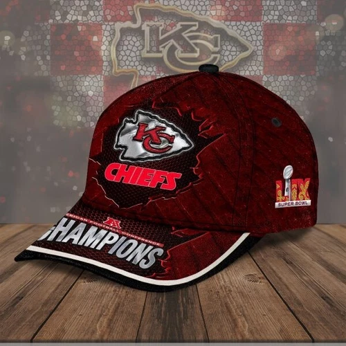 Kansas Chiefs Classic Cap, Kansas Chiefs Champions Football, Game Day Football Cap
