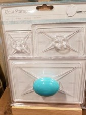 KAISERCRAFT CLEAR STAMPER- 3 PACK - BRAND NEW IN PACKAGE 