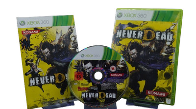 Never Dead XBOX 360 XB360 PAL CIB Deutsch Sehr Gut