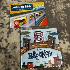 New York City Themed Books Subway Ride  B is for Brooklyn