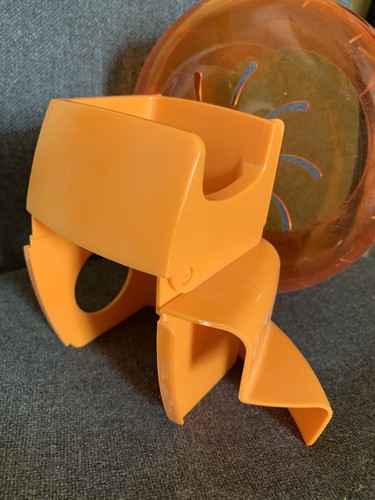 Habitrail Hamsterrad Hamster Maus Laufrad mit Höhle - Bild 2 von 6