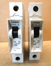 Siemens 5Sx21 Breaker A6 Lot of 2 Pieces 47356HM