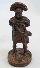 Vintage metal figurine Miniature statuette.